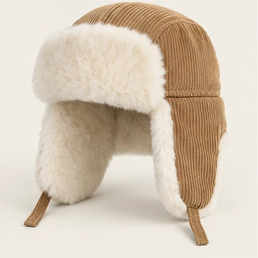 Textured earflap hat collection