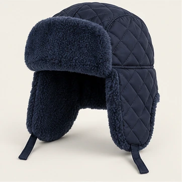 Quilted earflap hat collection